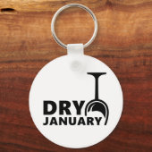 乾燥した1月，エヌマーンgenアルコールテドリンケン キーホルダー (正面)