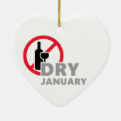 乾燥した1月，エヌマーンgenアルコールテドリンケン セラミックオーナメント (裏面)