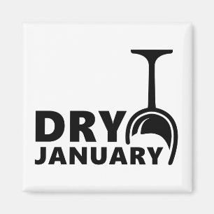 乾燥した1月,エヌマーンgenアルコールテドリンケン マグネット