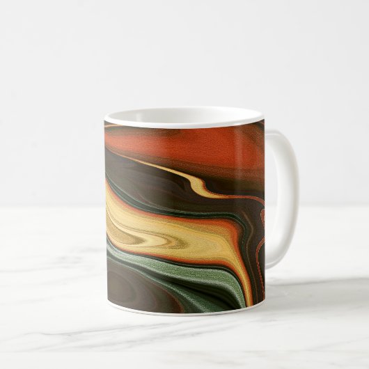 乾燥した コーヒーマグカップ (正面右)