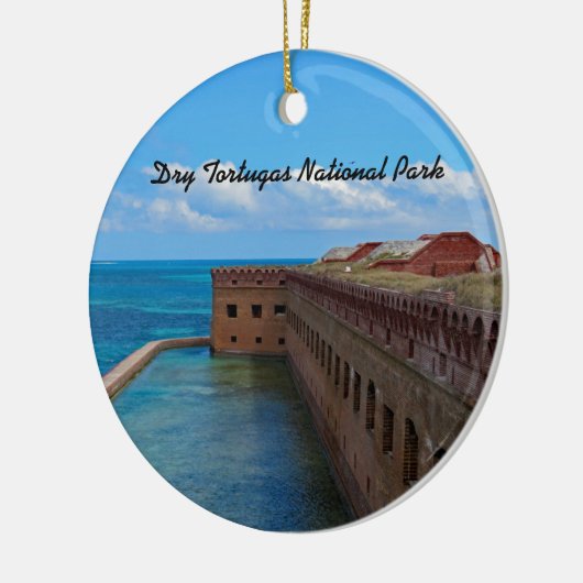 乾燥したTortugasの国立公園のオーナメント セラミックオーナメント (左)