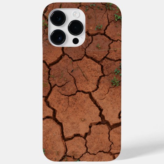 乾燥してひび割れた地面 Case-Mate iPhoneケース (裏面)