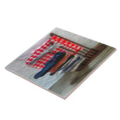 乾燥するためにつるすストッキング タイル (側面)