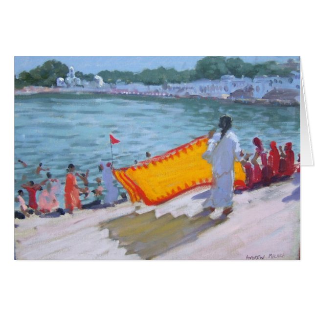 乾燥のサリーPushkar (正面横)