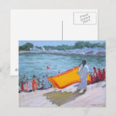 乾燥のサリーPushkar ポストカード (正面/裏面)