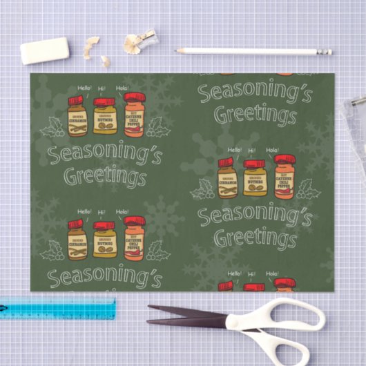 乾燥の挨拶のおもしろいな休日のしゃれ 薄葉紙 (クラフト)