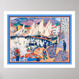 "乾燥アンドレDerain ca. 1905年によって"は航海します ポスター