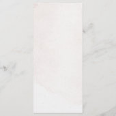 乾燥エレガントフローラリース結婚ズ メニュー (裏面)