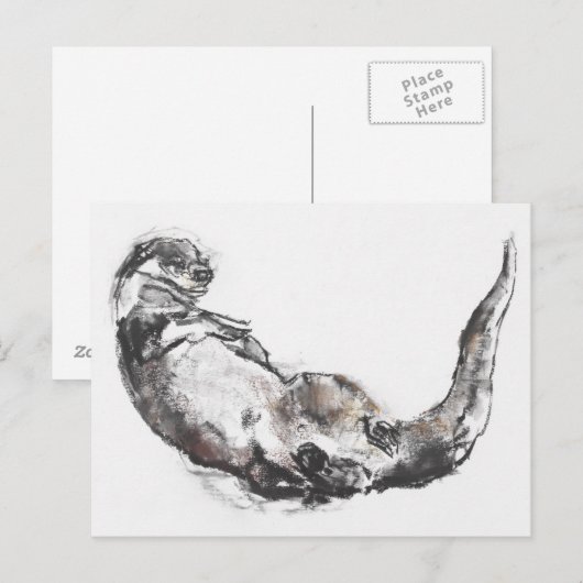 乾燥オフ ポストカード (正面/裏面)