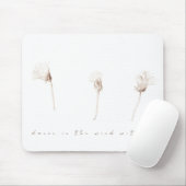 乾燥タンポポスケッチマウスパッド マウスパッド (マウス)