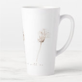 乾燥タンポポスケッチラテマグカップ カフェラテマグ (右)