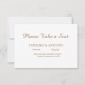 乾燥パンパスグラス座席カードをお持ち下さい ノートカード (裏面)