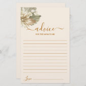 乾燥パームズルナリアアドバイスのためのママはカードになる (正面/裏面)