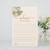 乾燥パームズルナリアアドバイスのためのママはカードになる (スタンド正面)