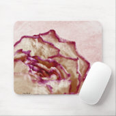 乾燥ピンクローズ マウスパッド (マウス)