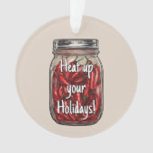 乾燥ピーパーズジャー オーナメント (正面)