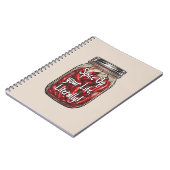 乾燥ピーパーズジャー ノートブック (左側)