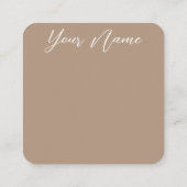 乾燥フローラ | 保保 | 美学 | 名刺 (裏面)