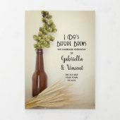 乾燥ホップと小麦結婚醸造所 三つ折りプログラム (カバー)