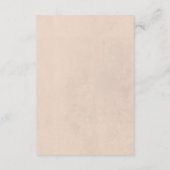 乾燥ボホフローラフレーム赤面結婚の詳細 エンクロージャーカード (裏面)