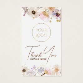 乾燥ワイルドフラワーパッケージインサート