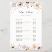 乾燥ワイルドフラワープライスチラシ チラシ (正面)