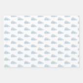 乾燥動物,冬動物 ラッピングペーパーシート (正面)