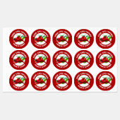 乾燥唐辛子 ラベル (シート)