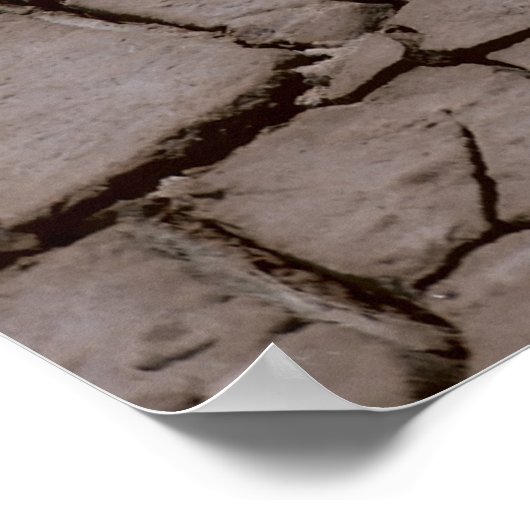 乾燥土 ポスター (角)