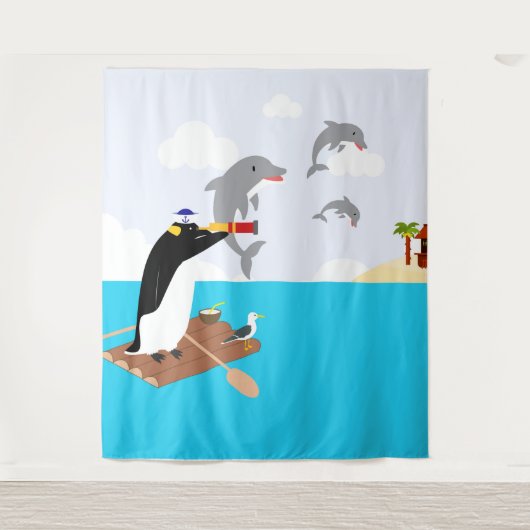 乾燥地 タペストリー (正面)