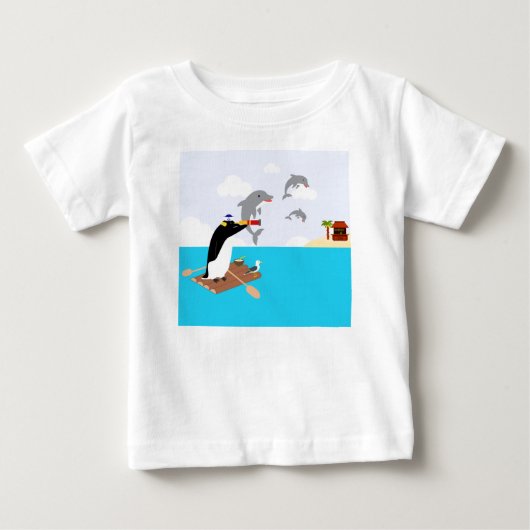 乾燥地 ベビーTシャツ (正面)