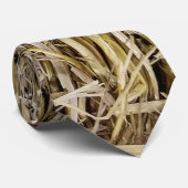 乾燥干し草のベイルのテクスチャ ネクタイ (ロール)