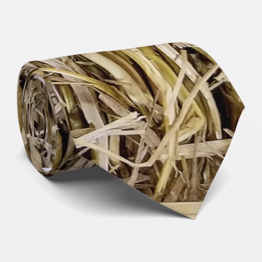 乾燥干し草のベイルのテクスチャ ネクタイ (ロール)