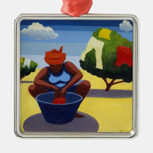 乾燥日2007年 メタルオーナメント (正面)