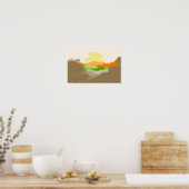 乾燥林 ポスター (キッチン)