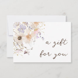 乾燥花エレガント贈与証書