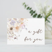 乾燥花エレガント贈与証書 (スタンド正面)