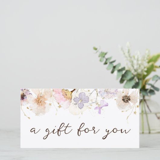 乾燥花券 (スタンド正面)