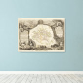 乾燥 キャンバスプリント (インサイチュ (ウッドフロア))