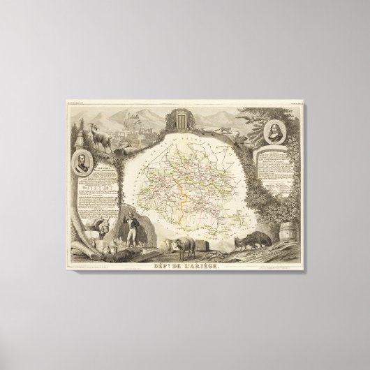 乾燥 キャンバスプリント (正面)