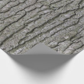 乾素朴フェイク木の木樹皮 ラッピングペーパー (角)