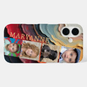 乾絵を描ユニーク色（4枚あり） Case-Mate iPhoneケース (裏面 (横))