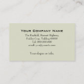 乾草反転機の名刺 名刺 (裏面)