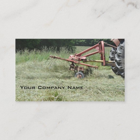 乾草反転機の名刺 名刺 (正面)