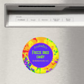 乾菓事業を凍結カラフルパーソナライズされたする マグネット (インサイチュ (食洗機))