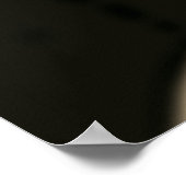 乾葉草や曲がったイバラの？カーキ色 ポスター (角)