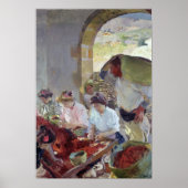 乾葡萄の準備, 1890 ポスター (正面)