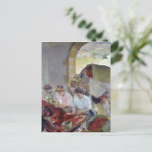 乾葡萄の準備， 1890 ポストカード (スタンド正面)