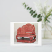 乾隆帝の玉座（1736-95） ポストカード (スタンド正面)