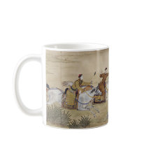 乾隆帝狩り旅行で鹿を追う